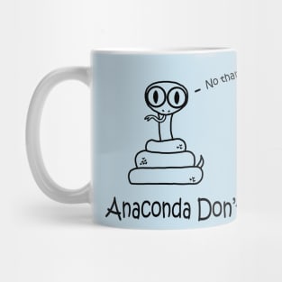 Anaconda Don't Pocket Mug